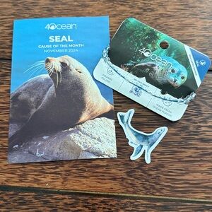 NEW 4Ocean Bracelet with recycled products / Seal Bracelet